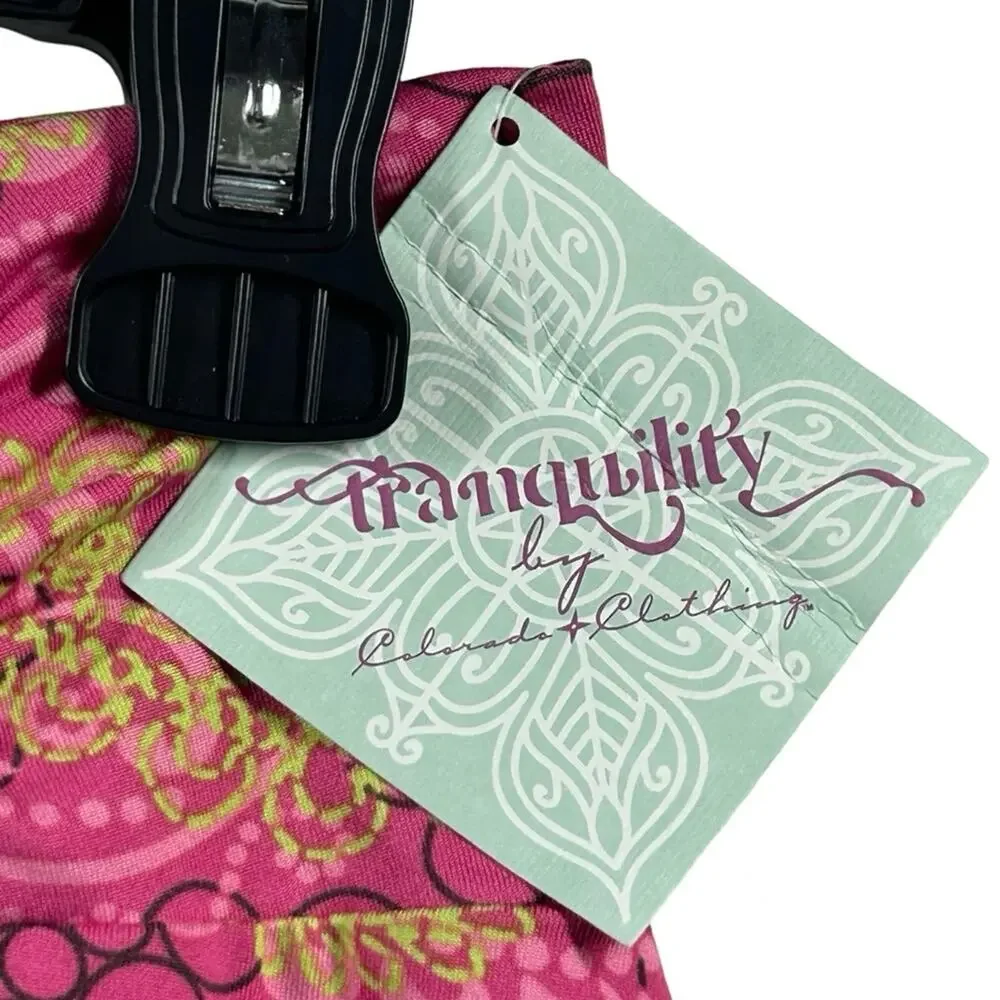 Tranquility by Colorado‎ Clothing A-Line Skirt Size Small Paisley Swing Outdoor